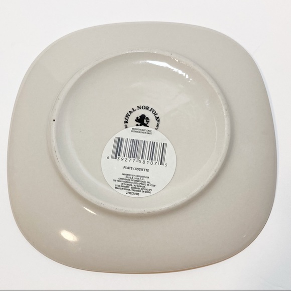 Cookies For Santa Plate Royal Norfolk White NEW - Picture 3 of 3